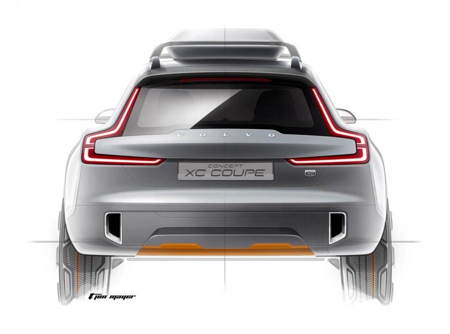  Volvo Concept XC Coupe 2014 года  (фото 2 из 66)